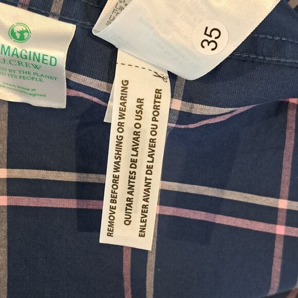 J. Crew Men's M Slim Fit Flex Washed Button Down Shirt New With Tag Style #BR879 - Picture 10 of 16